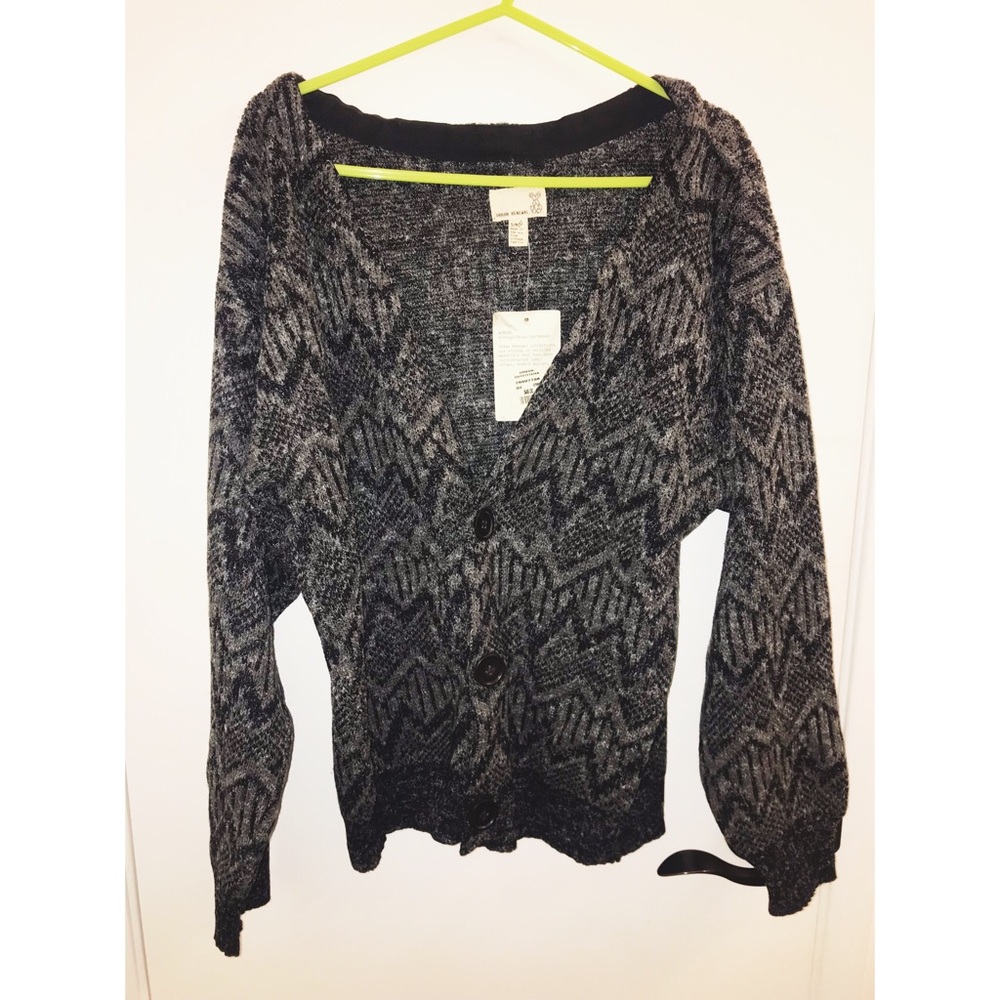 Urban Outfitters Patterned Cardigan NWT